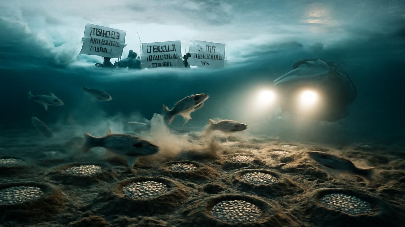 Thousands of fish nests hidden beneath Antarctic ice ignite scandal as researchers are accused of disturbing the last pristine sanctuary