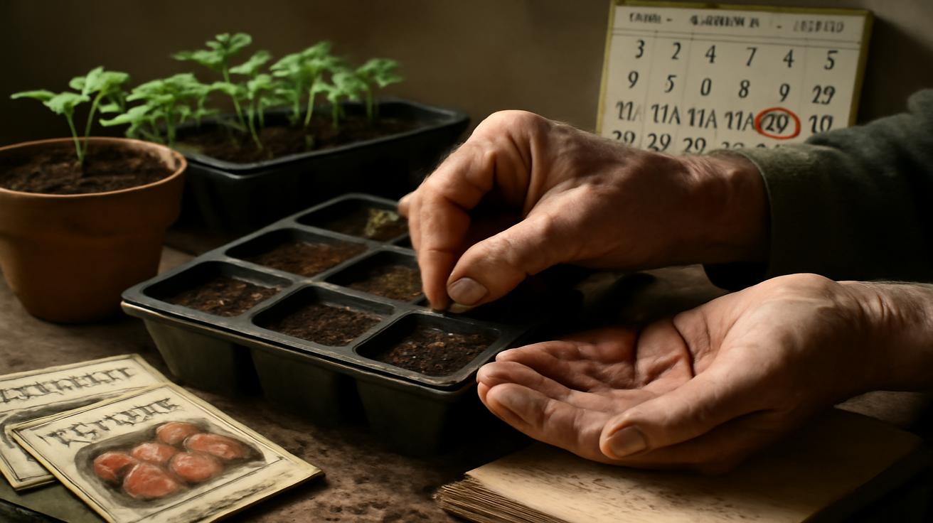 Tomato sowing: the old-timers always started on this exact date to harvest before everyone else