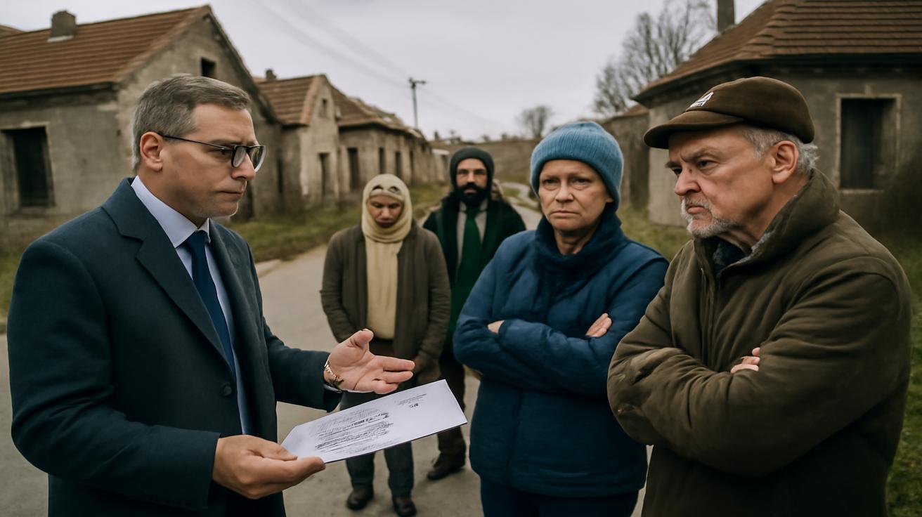 Voters turn on dying village as mayor’s desperate plan to fill empty homes with refugees splits lifelong neighbors and leaves everyone asking who really owns the future of the countryside