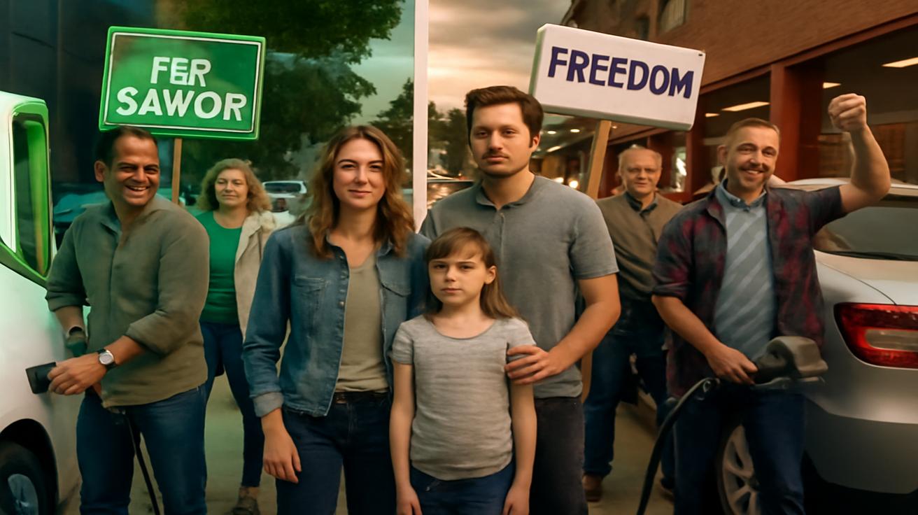 War on wheels: how electric cars became the newest battlefield in the culture wars, pitting eco-saviors against freedom fighters and leaving the planet—and the middle class—caught in the crossfire