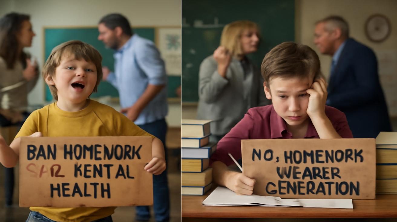 War over kindness: why banning homework to save children’s mental health could create a lazier, weaker generation — and who should pay the price