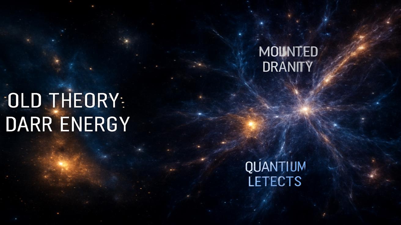 What if Dark Energy Doesn’t Exist? New Theory Could Rewrite Cosmic Expansion