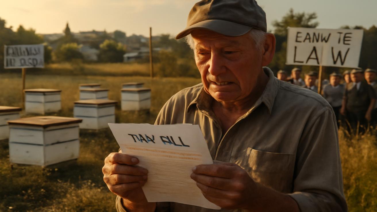 When generosity backfires: a retiree faces crushing agricultural taxes after lending land to a beekeeper “for free” in a controversial case that splits towns between valuing kindness and enforcing the letter of the law