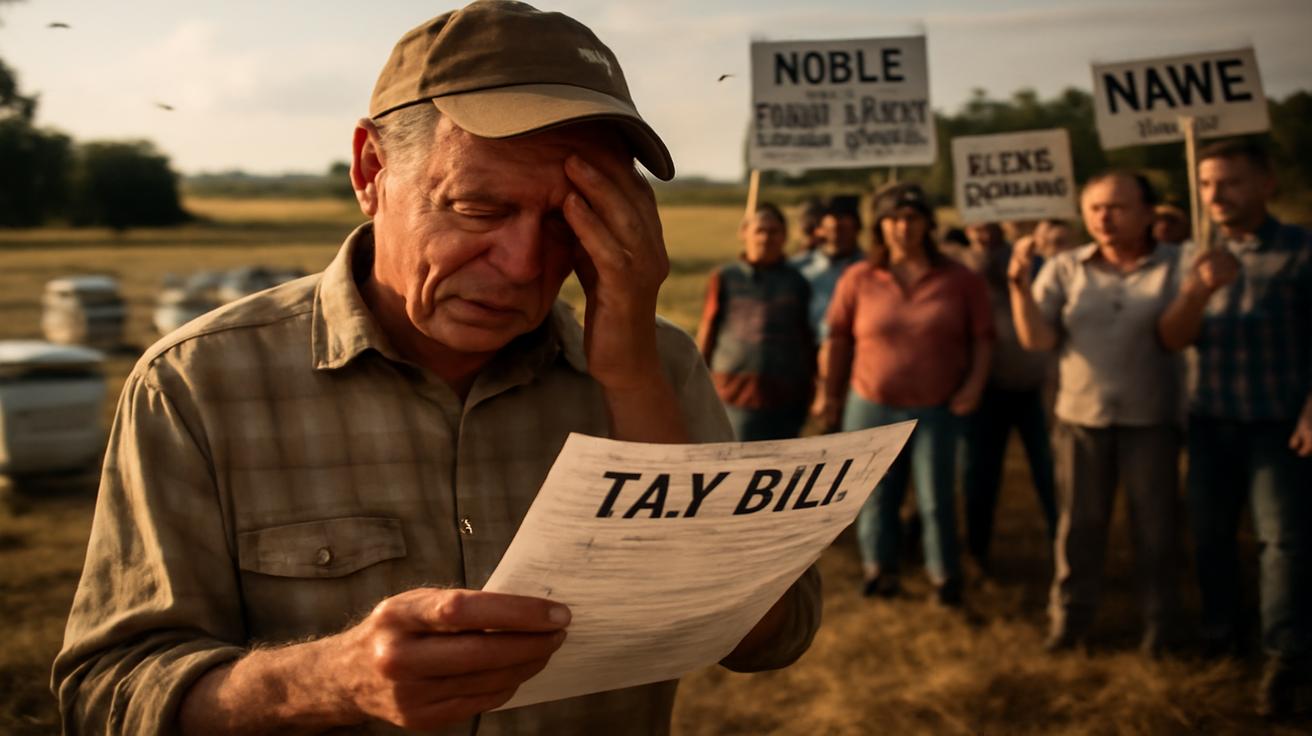 When kindness sparks conflict: a struggling retiree faces a crushing agricultural tax bill after lending his land to a beekeeper for free, igniting a bitter debate over whether generosity is noble or naive in a system that punishes good deeds