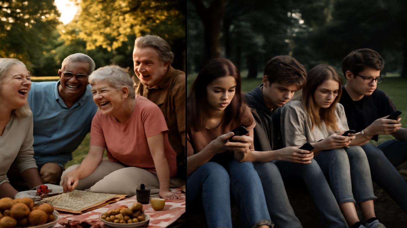 Why older people in their 60s and 70s quietly enjoy life more than anxious tech addicted youth and why nobody wants to admit it