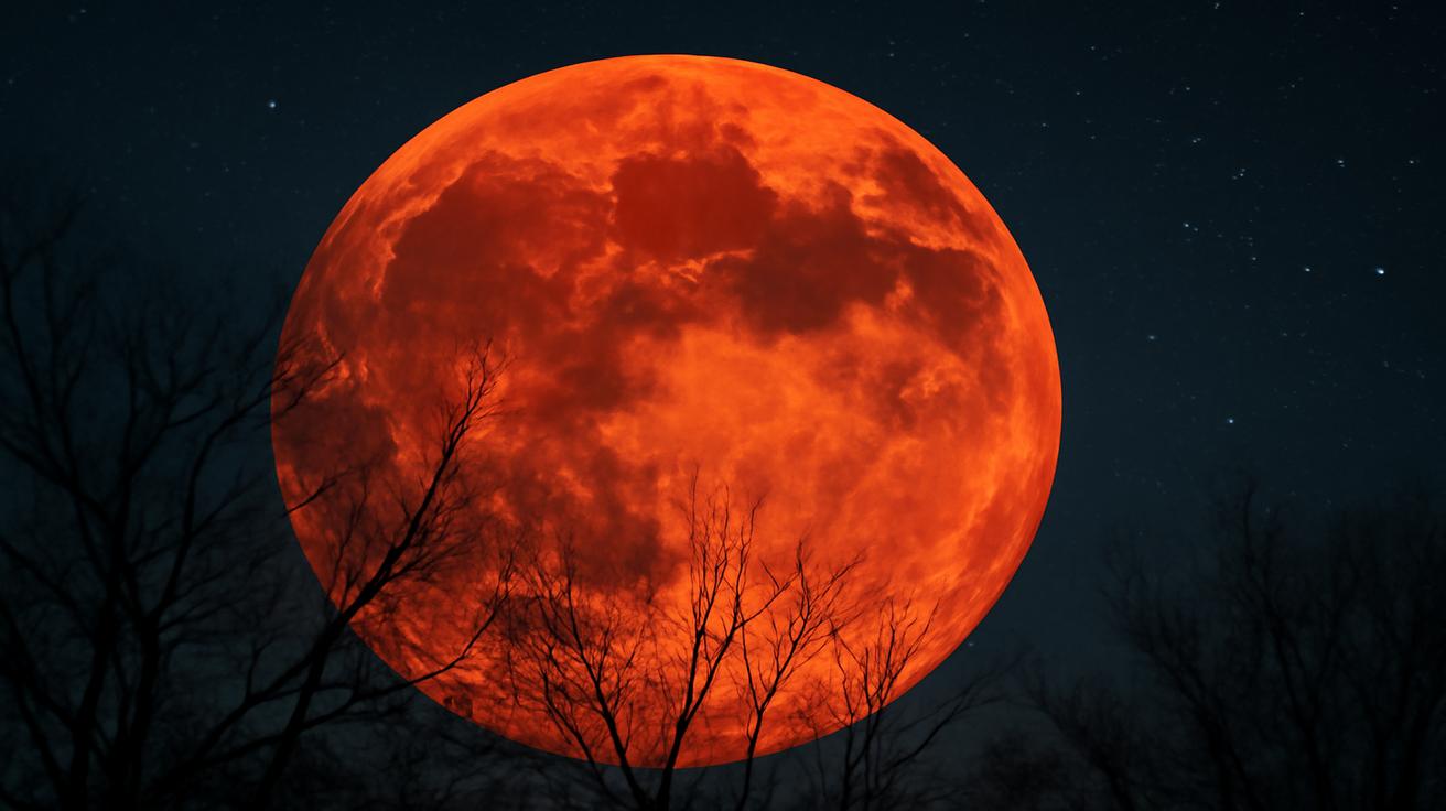 Why the next full moon will turn red in early March