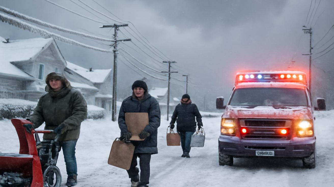 Winter storm warning issued as forecasters warn up to 60 inches of snow could fall this weekend, threatening dangerous travel conditions and widespread power outages