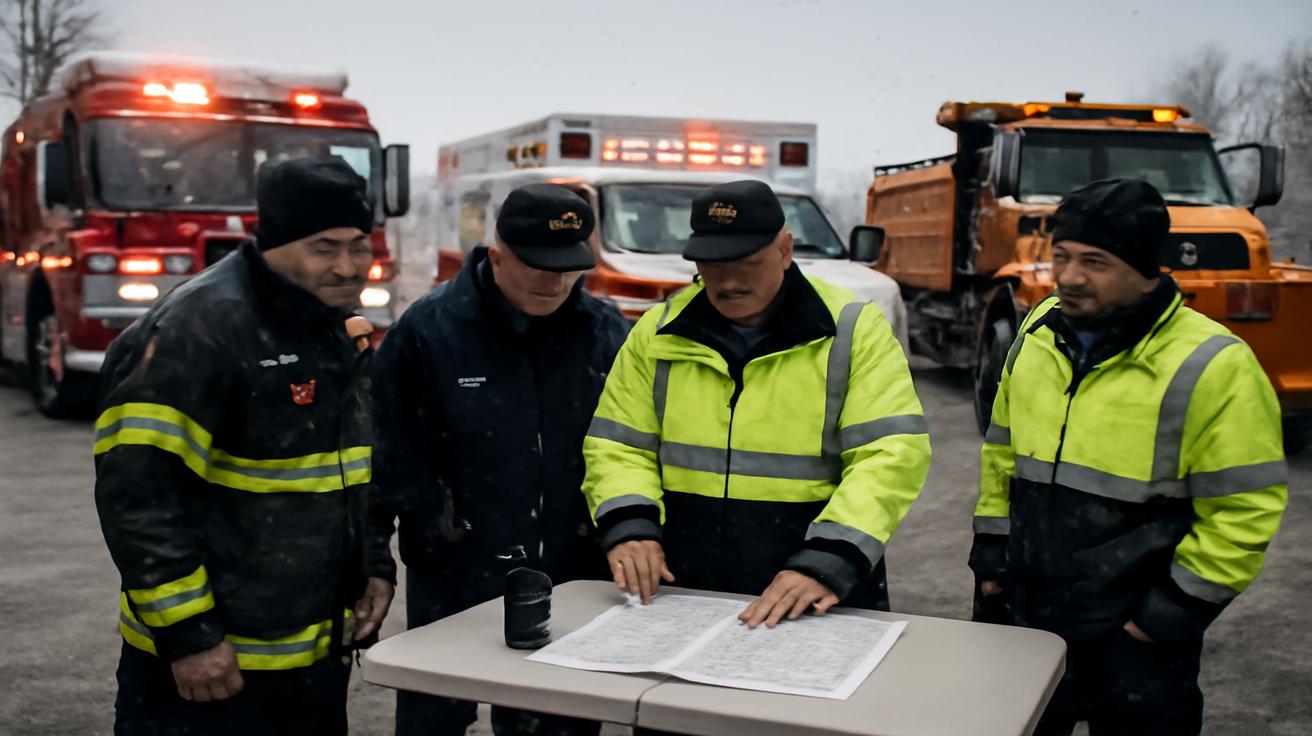 Winter storm warning issued as up to 60 inches of snow remain possible, with emergency services bracing for major travel paralysis